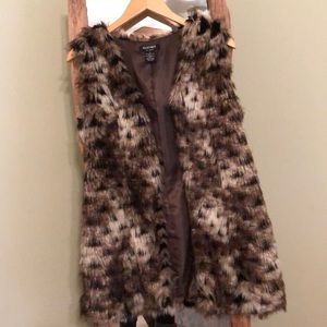 Fabulous faux fur vest!